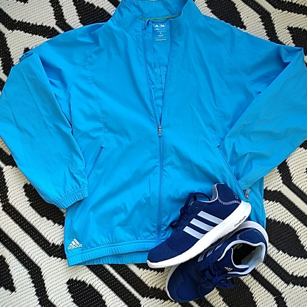 Adida light weight climaproof golf jacket